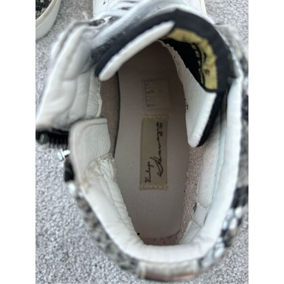 Nearly NEW VINTAGE HAVANA SNAKESKIN HIGH TOP SNEAKER, $117 - Picture 6 of 8